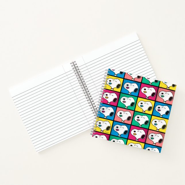 Carnet Pop Art Snoopy Lips | Mod for You Pattern (Intérieur)