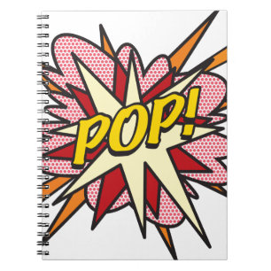 Carnet POP Fun Retro Comic Book Pop Art