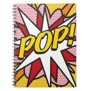 Carnet POP Fun Retro Comic Book Pop Art