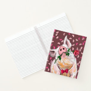 Carnet Porc de gentillesse - Romantique