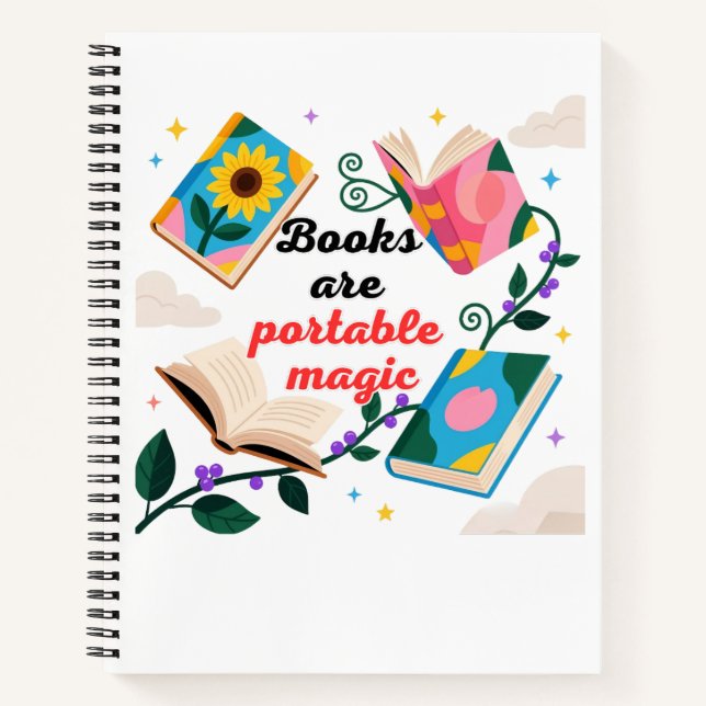 Carnet Portable Magic Floating Books (Devant)