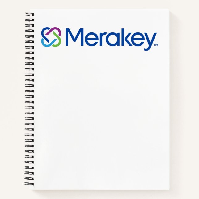 Carnet Portable Merakey Logo Spiral (Devant)