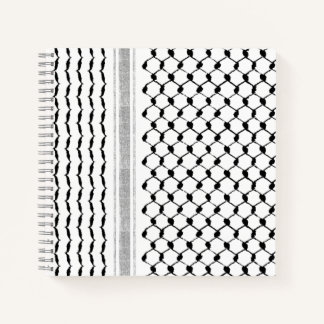 Carnet Portable personnalisé Motif Kufiya arabe palestini