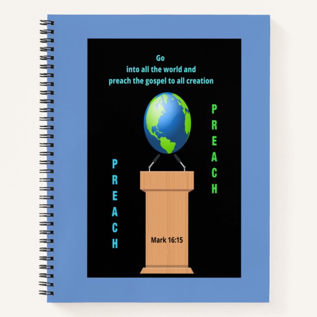 Carnet Portable Sermon À Écrire Dans Sermons & Notes (Devant)