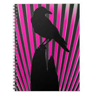 Carnet Portable Silhouette Crow