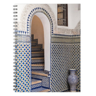 Carnet Porte carrelée marocaine
