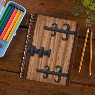 Carnet Porte médiévale en bois