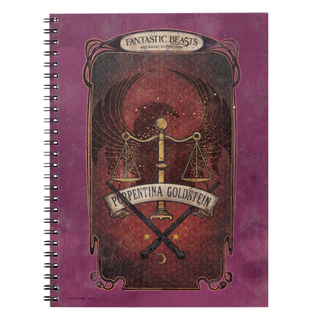 Carnet PORTENTINA GOLDSTEIN™ MACUSA™ Graphique (Devant)