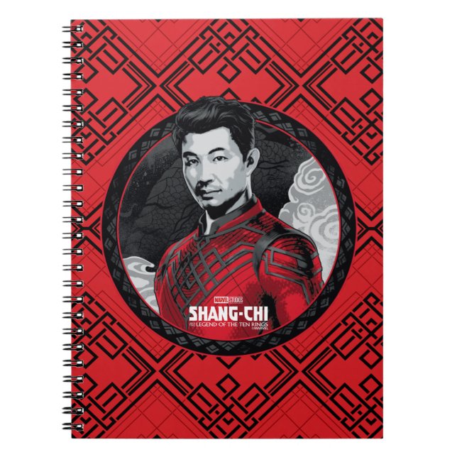 Carnet Portrait circulaire Shang-Chi (Devant)
