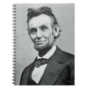 Carnet Portrait d'Abe Lincoln 1