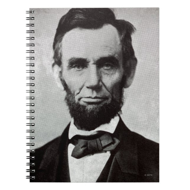 Carnet Portrait d'Abe Lincoln 2 (Devant)