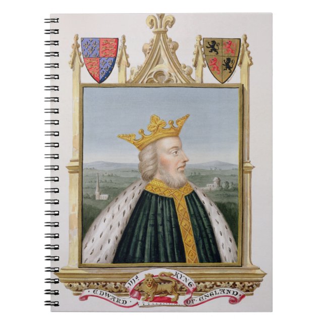 Carnet Portrait de 1312-77) rois d'Angleterre f d'Edouard (Devant)