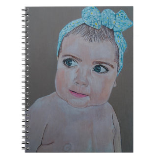Carnet Portrait de bébé peint par Alfred Fox