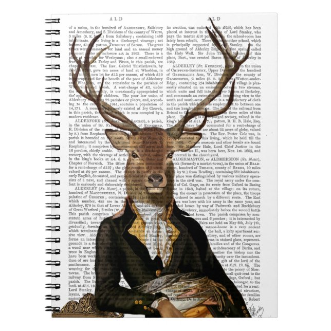 Carnet Portrait de cerfs (Devant)