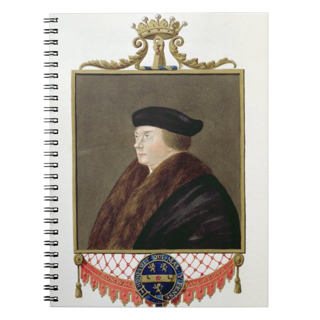 Carnet Portrait de comte d'IST de Thomas Cromwell (Devant)
