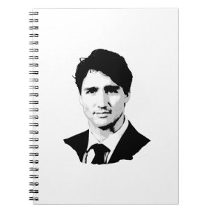Carnet Portrait de Justin Trudeau