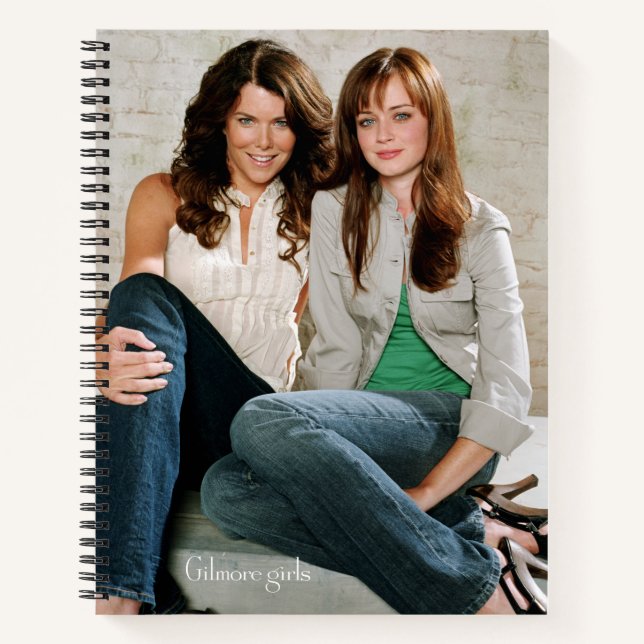 Carnet Portrait de Lorelai et Rory assis (Devant)