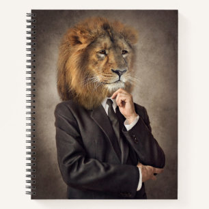 Carnet Portrait d'un lion