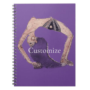 Carnet Pose vintage de Yoga Backbend Thunder_Cove