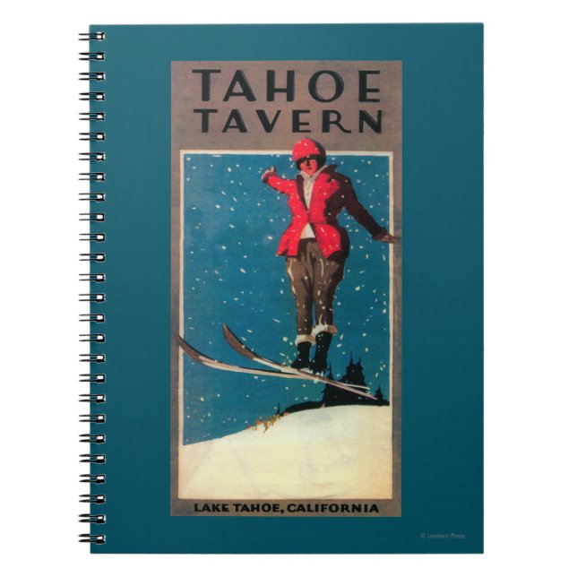 Carnet Poster de la taverne Tahoe (Devant)