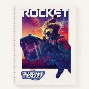 Carnet Poster des personnages des Gardiens de la Rocket G
