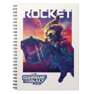Carnet Poster des personnages des Gardiens de la Rocket G