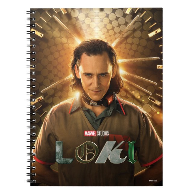 Carnet Poster Loki Time Variation Authority (Devant)