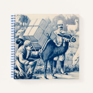 Carnet Poster vintage John Robinson Circus