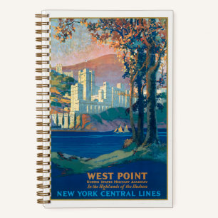 Carnet Poster Vintage voyage Pour New York Central Lines