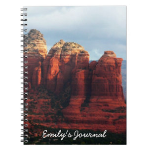 Carnet Pot de café nuageux Rock à Sedona Arizona