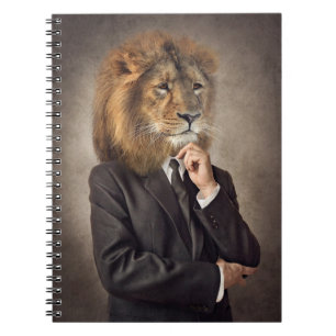 Carnet Potrait d'un lion