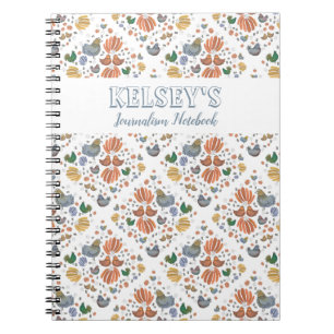 Carnet Poules Country Chic