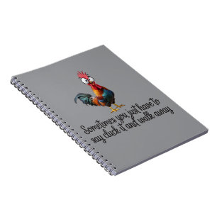 Carnet Poulet Drôle Parfois Vous Devez Dire Cluck