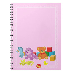 Carnet Poupées mignonnes (Rose)