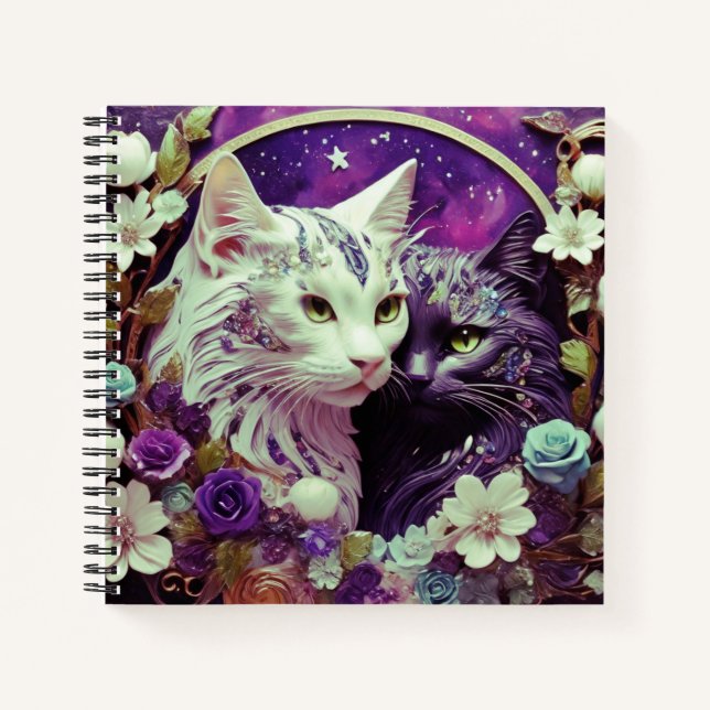 Carnet pour Amoureux de les chats (Devant)