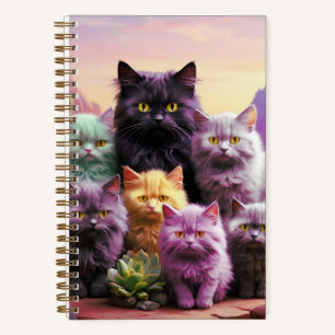 Carnet pour amoureux des chats