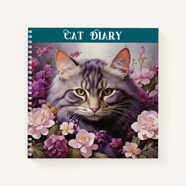 Carnet pour Amoureux des chats (Devant)
