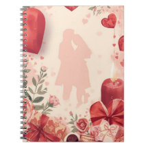 Carnet pour Couple Romantique Cadeau de la Saint-V
