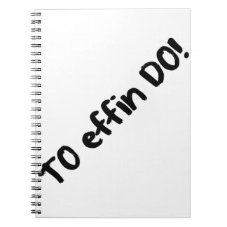 Carnet Pour faire la liste à EFFIN FAITES ! Énumération