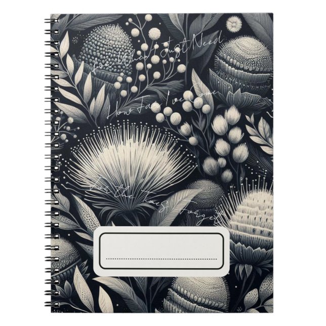 Carnet Pour les temps que j’oublie jusqu’où je suis arriv (Devant)