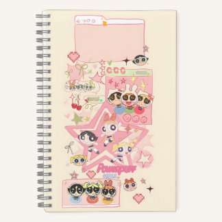 Carnet Powerpuff Chaos : Un Collage Sugary Sweet