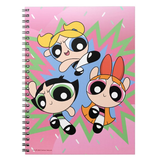 Carnet Powerpuff Girls Powfactor (Devant)
