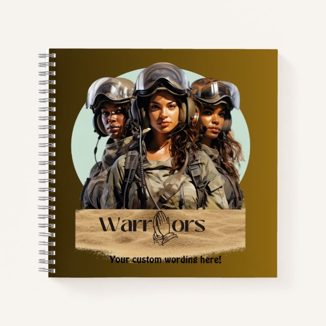 Carnet Prayer Warrior Spiral Notebook (Devant)