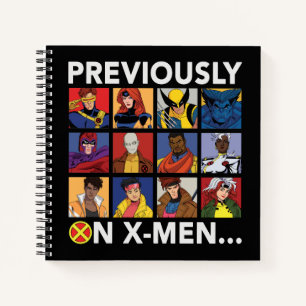 Carnet « Précédemment dans X-Men… »