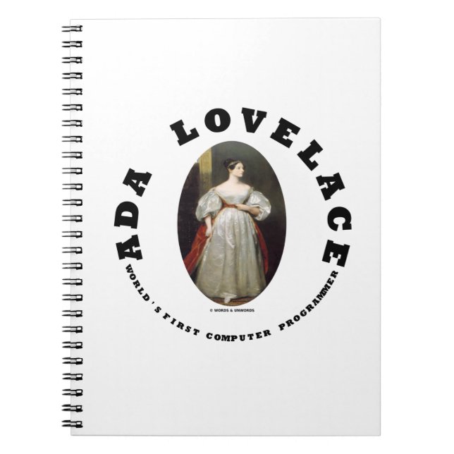 Carnet Premier programmeur informatique d'Ada Lovelace Wo (Devant)