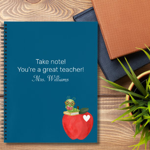 Carnet Prenez note Vous êtes un excellent professeur,Reme