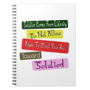 Carnet Prenez Une Relation Aimée Autour D'Une Solution !