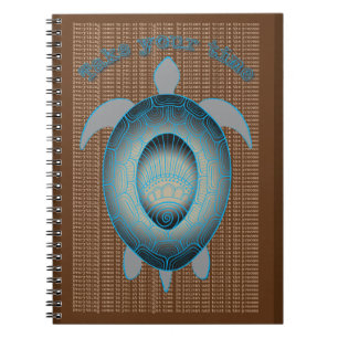 Carnet Prenez votre temps Turtle motivation citation