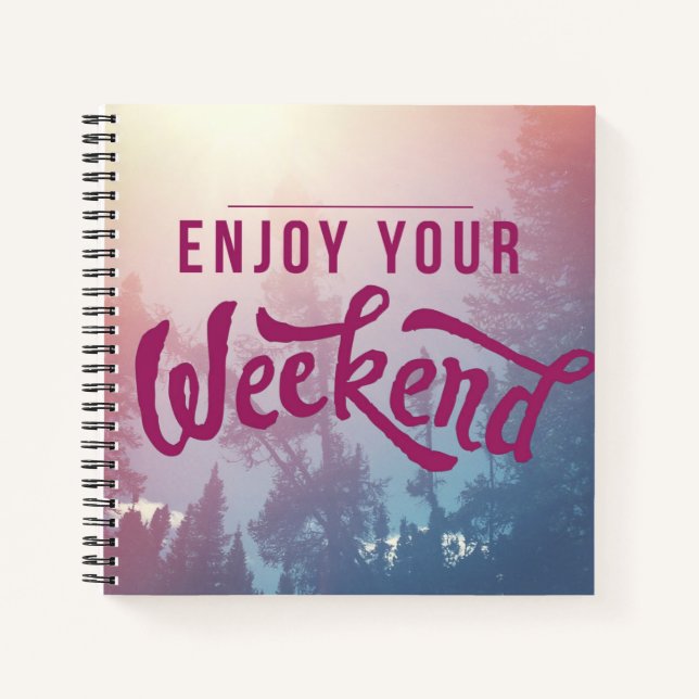 Carnet Prêt Pour Le Week-End (Devant)