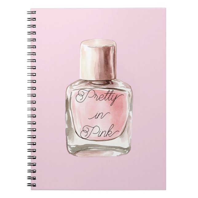 Carnet Pretty in Pink Nail Polish (Devant)